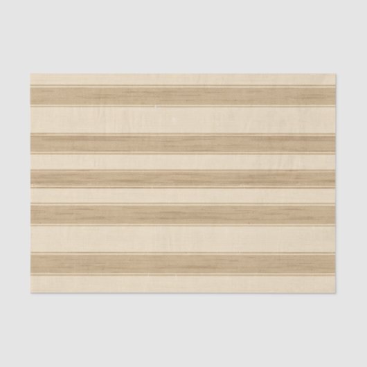 Papier Mousseline Western Farm Crem Stripes Anniversaire (Recto)