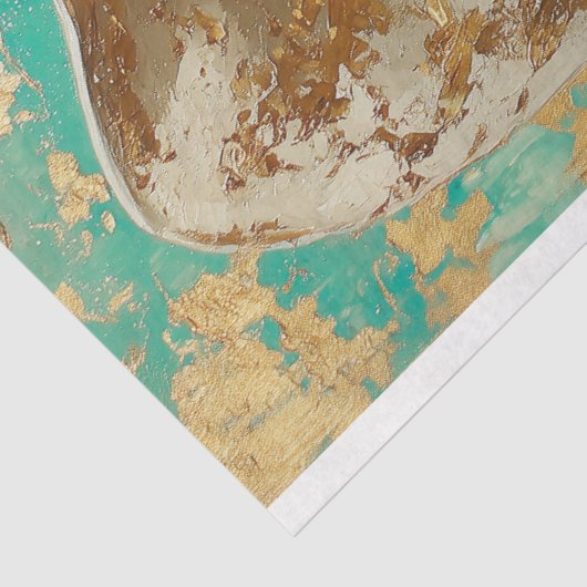 Papier Mousseline Western Rodeo Chic Decoupage (Détail)