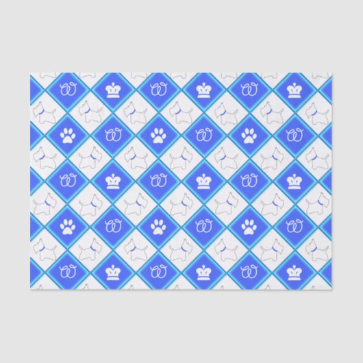 Papier Mousseline Westies (Recto)