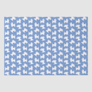 Papier Mousseline Westies du Terrier de la Corte West Highland