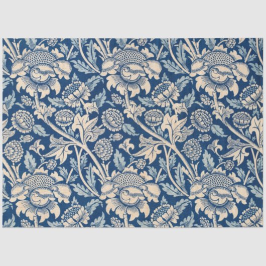 Papier Mousseline Wey, 1883 par William Morris (Recto)