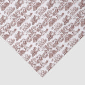 Papier Mousseline WHEATEN Terrier Sepia Toile (Détail)