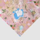 Papier Mousseline Whimsical Alice's Adventures in Wonderland Fun (Détail)