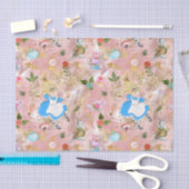 Papier Mousseline Whimsical Alice's Adventures in Wonderland Fun (Artisanat)
