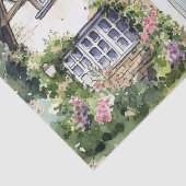 Papier Mousseline Whimsical Anglais Chalet Ancienne Lettre (Détail)