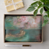 Papier Mousseline Whimsical Baby Giraffe Tutu Mint Couch Decoupage (Cadeau)