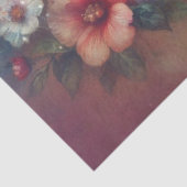 Papier Mousseline Whimsical Boho Hummingbirds & Flowers Decoupage (Détail)