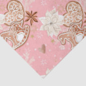 Papier Mousseline Whimsical Christmas Cookie Design (Détail)