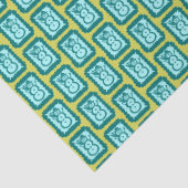 Papier Mousseline Whimsical Christmas Snowmen Cute Bright Holiday (Détail)