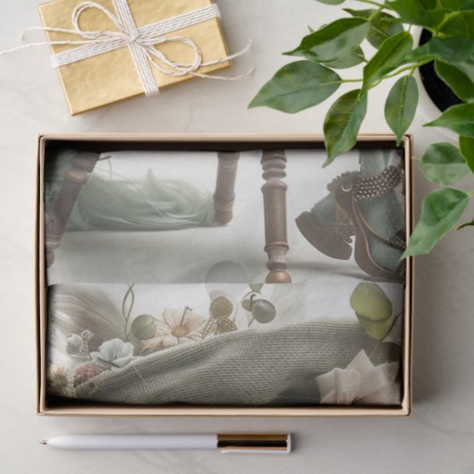 Papier Mousseline Whimsical de découpage (Cadeau)