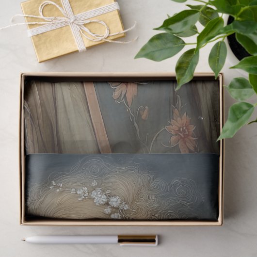 Papier Mousseline Whimsical Fairy & Dandelion Magical Decoupage Art (Cadeau)