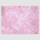 Papier Mousseline Whimsical Floral Abstrait Pastel Pink Découpage (Recto)