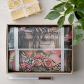 Papier Mousseline Whimsical Gothique Paris Gargoyle Découpage (Cadeau)