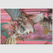 Papier Mousseline Whimsical Gothique Paris Gargoyle Découpage (Recto)