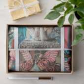 Papier Mousseline Whimsical Gothique Paris Gargoyle Découpage (Cadeau)