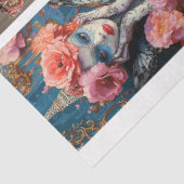 Papier Mousseline Whimsical Gothique Paris Gargoyle Découpage (Détail)