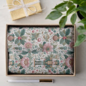 Papier Mousseline Whimsical Nutcracker and Floral Art (Cadeau)