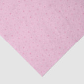 Papier Mousseline Whimsical Snowflakes in Pastel Pink Pattern (Détail)