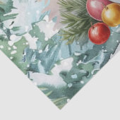 Papier Mousseline Whimsical Vintage Decoupage Christmas Snowman (Détail)