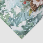 Papier Mousseline Whimsical Vintage Decoupage Christmas Snowman (Détail)