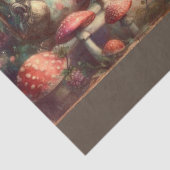 Papier Mousseline Whimsical Wonderland Tea Party Decoupage (Détail)