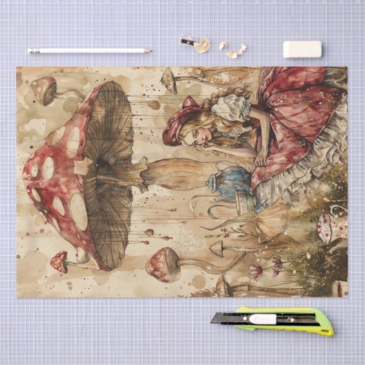 Papier Mousseline Whimsland Tea Party (Artisanat)