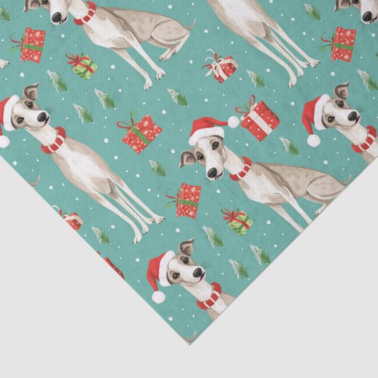 Papier Mousseline Whippet Whimsy Christmas (Détail)