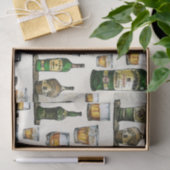 Papier Mousseline Whiskey rustique (Cadeau)