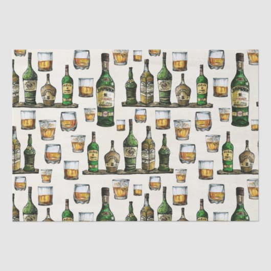 Papier Mousseline Whisky rustique (Recto)