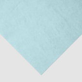 Papier Mousseline Whisper marron pâle Bébé bleu solide (Détail)