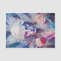 Whisper Mon Nom, Ange Gardien, Collage Papier