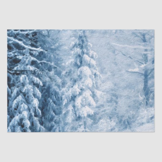 Papier Mousseline Whispers d'hiver (Recto)