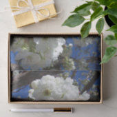 Papier Mousseline White Blossoms II (Cadeau)