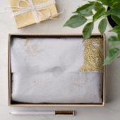 Papier Mousseline White gold glitter marble ceramic tile (Cadeau)