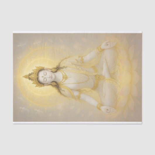 Papier Mousseline White Tara (Recto)