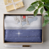 Papier Mousseline White Yellow Labrador Retriever (Cadeau)