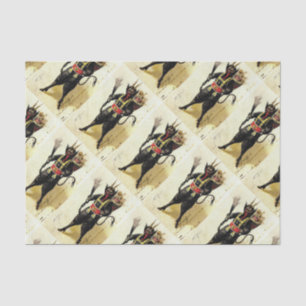 Papier Mousseline Wicked Krampus Scary Demon Holiday Christmas Xmas