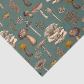 Papier Mousseline Wild Mushrooms (Détail)