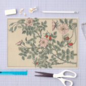 Papier Mousseline Wild Rose, Eugene Grasset's Botany Series (Artisanat)