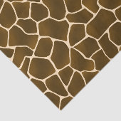Papier Mousseline Wild Style Safari Giraffe Spots Peau animale Impri (Détail)