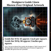 Papier Mousseline Wild West Steampunk Locomotive Train CJ6 Découpage