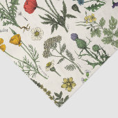 Papier Mousseline Wildflowers collage (Détail)