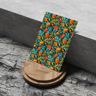 Papier Mousseline William Morris a inspiré des fleurs aux couleurs v