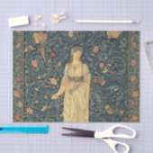 Papier Mousseline William Morris antique Flora (Artisanat)