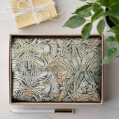 Papier Mousseline William Morris Antique Honeysuckle Floral Classic (Cadeau)