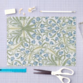 Papier Mousseline William Morris - Art Nouveau Bleu Bellflowers (Artisanat)