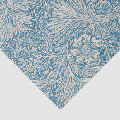 Papier Mousseline William Morris - Art Nouveau Blue Marigold (Détail)
