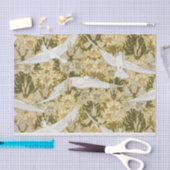 Papier Mousseline William Morris Bird Motif Floral Design (Artisanat)