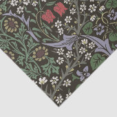 Papier Mousseline William Morris Blackthorn Tapestry Floral (Détail)