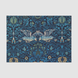 Papier Mousseline William Morris Blue Birds Tapestry Classic